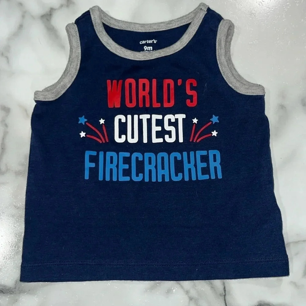 9 month tank top